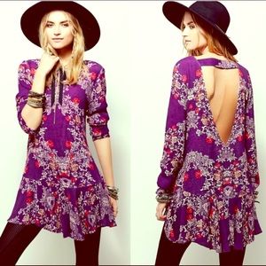 Free People Smooth Talker Tunic Mini Dress